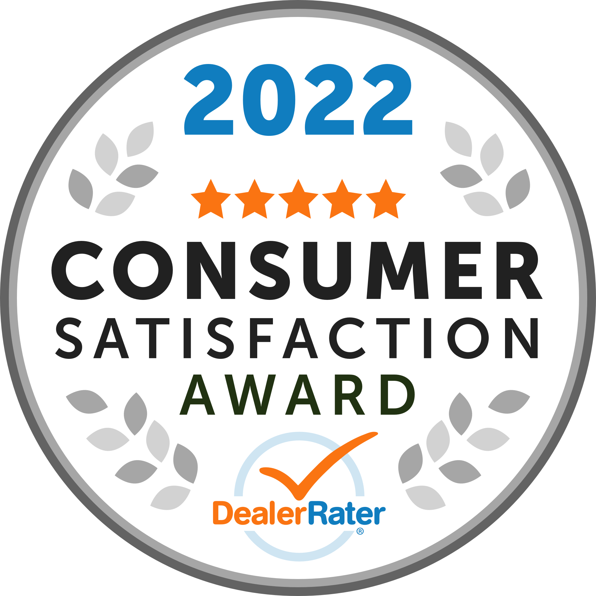 2022 Consumer Satisfaction Award - DealerRater | Weber Chevrolet in St. Louis MO