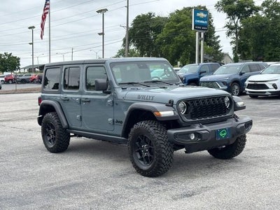 2024 Jeep Wrangler 4-Door Willys 4x4