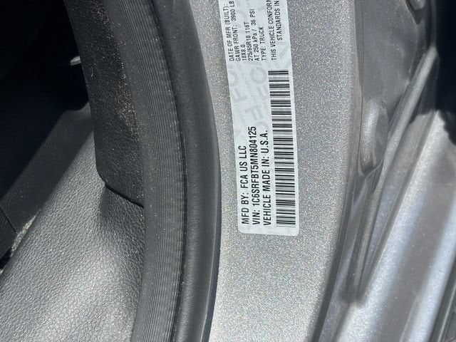 2021 RAM 1500 Big Horn Quad Cab 4x4 6'4" Box