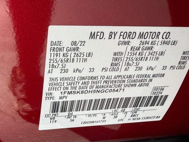 2022 Ford Explorer XLT