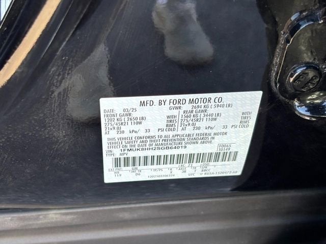 2025 Ford Explorer Platinum