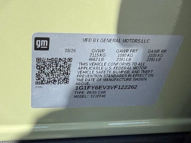 2027 Chevrolet Bolt LT
