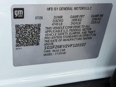 2027 Chevrolet Bolt RS