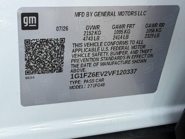 2027 Chevrolet Bolt RS
