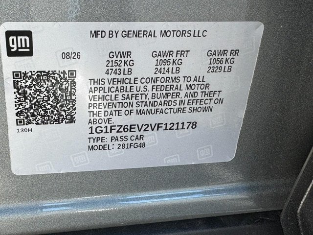 2027 Chevrolet Bolt RS