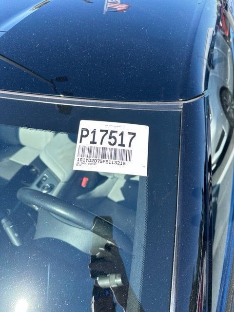 2015 Chevrolet Corvette Stingray 2LT