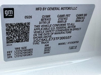 2026 Chevrolet Silverado 2500 HD WT
