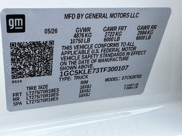 2026 Chevrolet Silverado 2500 HD WT