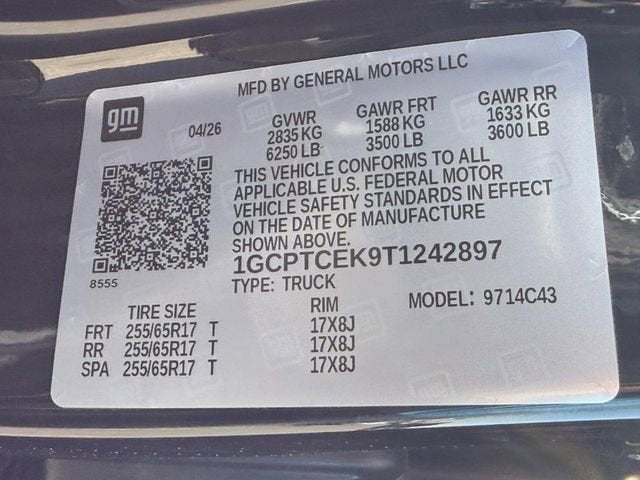 2026 Chevrolet Colorado LT