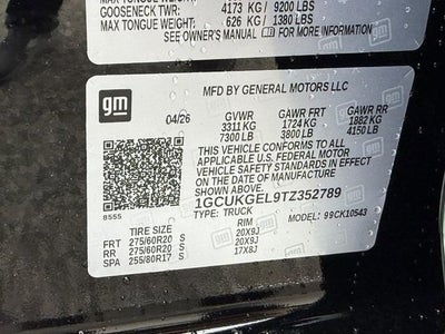 2026 Chevrolet Silverado 1500 LTZ