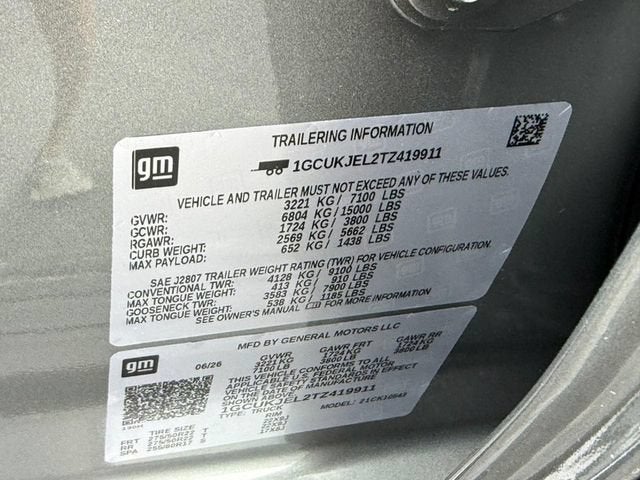 2026 Chevrolet Silverado 1500 High Country