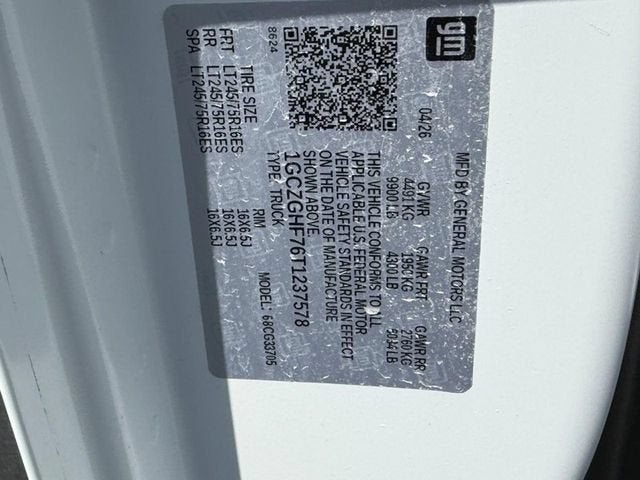 2026 Chevrolet Express Cargo WT