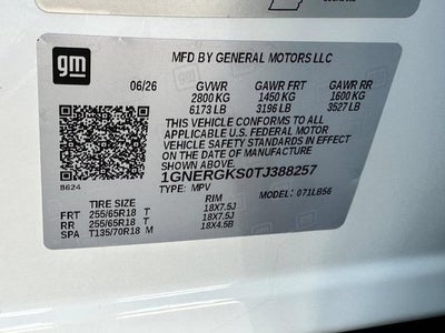 2026 Chevrolet Traverse LT