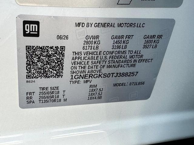 2026 Chevrolet Traverse LT
