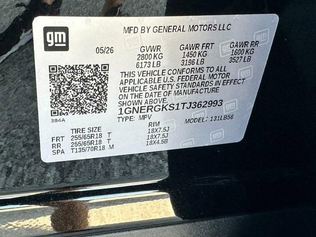 2026 Chevrolet Traverse LT