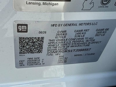 2026 Chevrolet Traverse LT