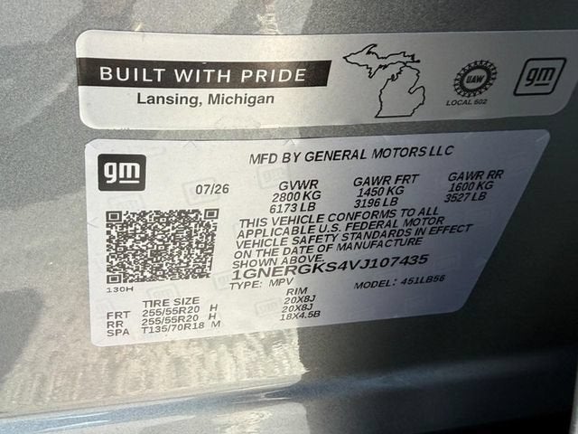 2027 Chevrolet Traverse LT