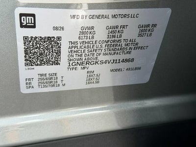 2027 Chevrolet Traverse LT