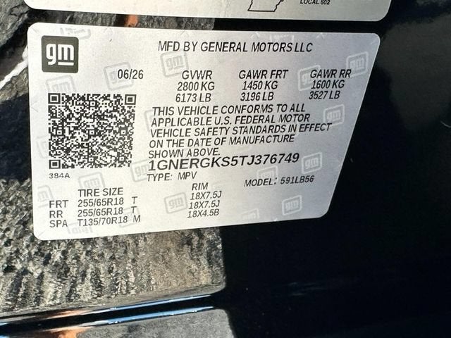 2026 Chevrolet Traverse LT
