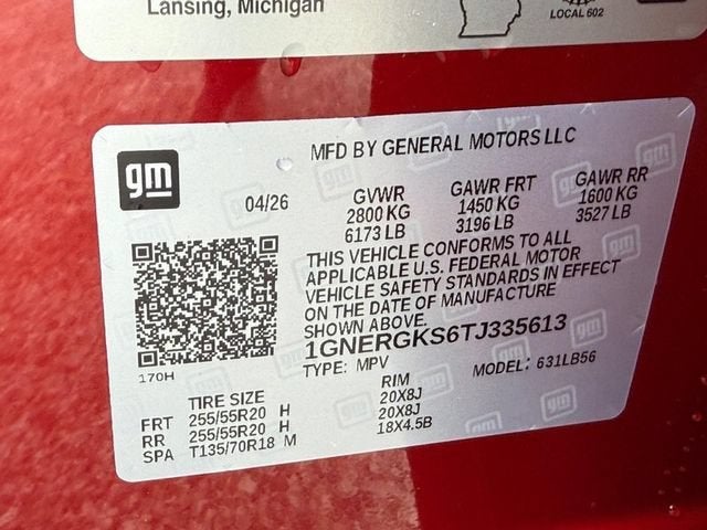 2026 Chevrolet Traverse LT