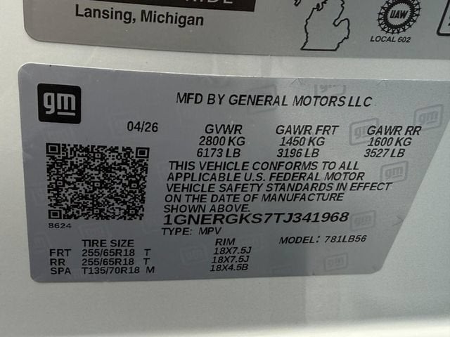 2026 Chevrolet Traverse LT