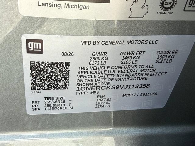 2027 Chevrolet Traverse LT