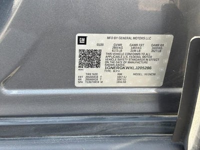 2020 Chevrolet Traverse LT Cloth