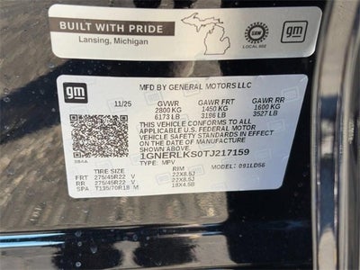 2026 Chevrolet Traverse RS