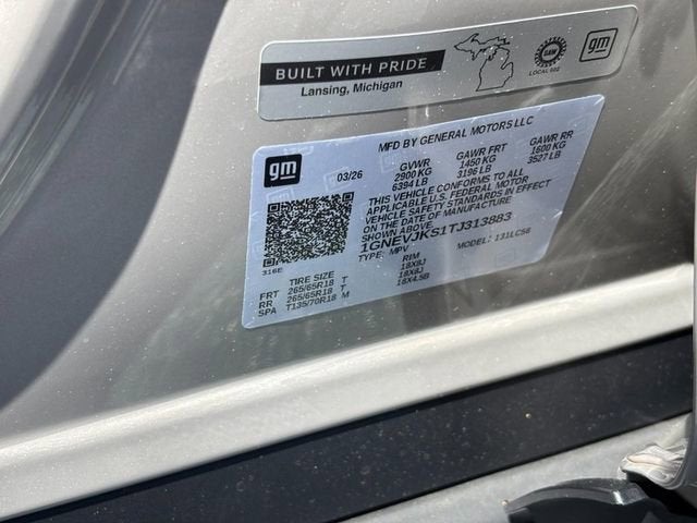 2026 Chevrolet Traverse Z71