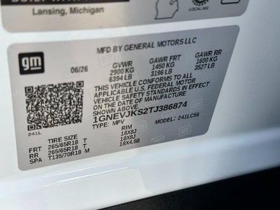 2026 Chevrolet Traverse Z71