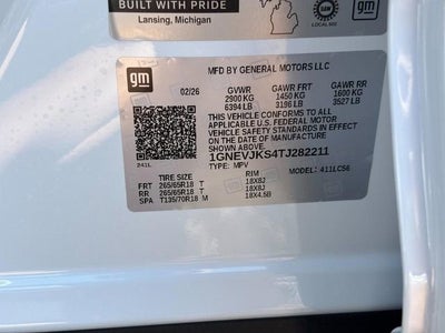 2026 Chevrolet Traverse Z71