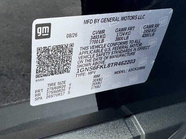 2026 Chevrolet Suburban Premier