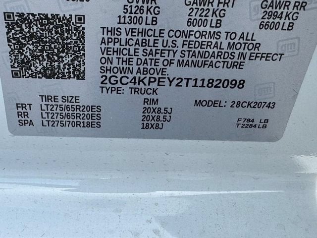 2026 Chevrolet Silverado 2500 HD LTZ