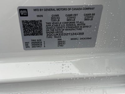 2026 Chevrolet Silverado 1500 RST