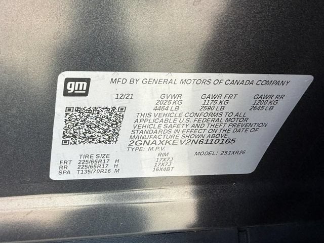 2022 Chevrolet Equinox LT