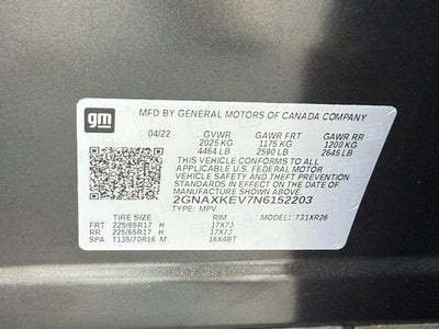 2022 Chevrolet Equinox LT