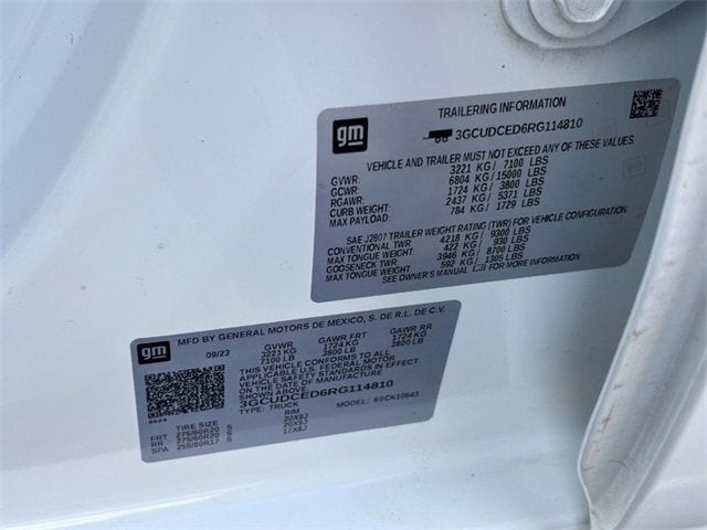 2024 Chevrolet Silverado 1500 Custom Trail Boss