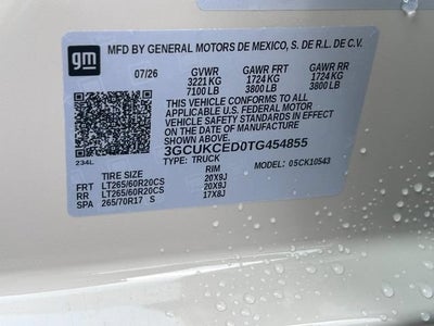 2026 Chevrolet Silverado 1500 Custom Trail Boss