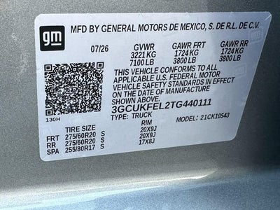 2026 Chevrolet Silverado 1500 LT Trail Boss
