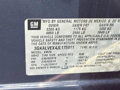 2018 GMC Terrain SLT