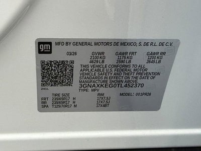 2026 Chevrolet Equinox ACTIV