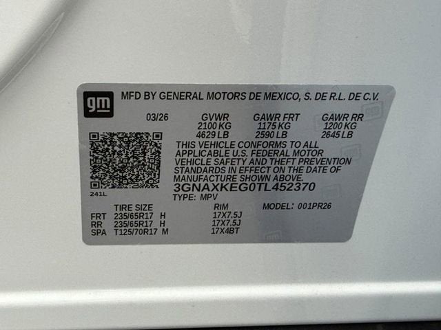 2026 Chevrolet Equinox ACTIV