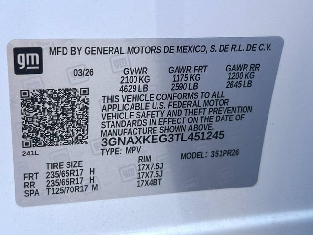 2026 Chevrolet Equinox ACTIV