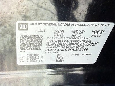 2024 Chevrolet Equinox LT