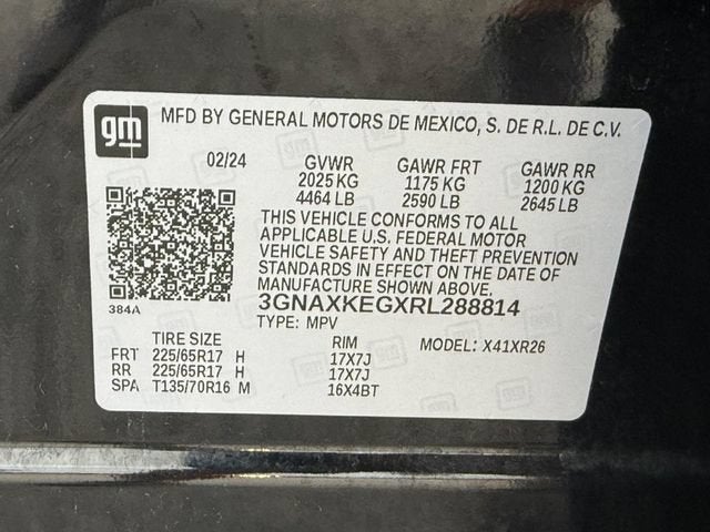 2024 Chevrolet Equinox LT