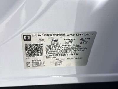 2026 Chevrolet Equinox RS