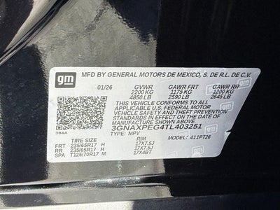 2026 Chevrolet Equinox LT