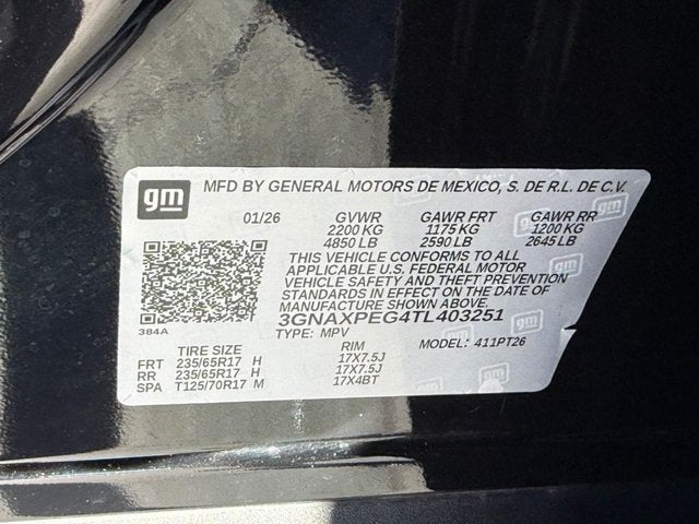 2026 Chevrolet Equinox LT