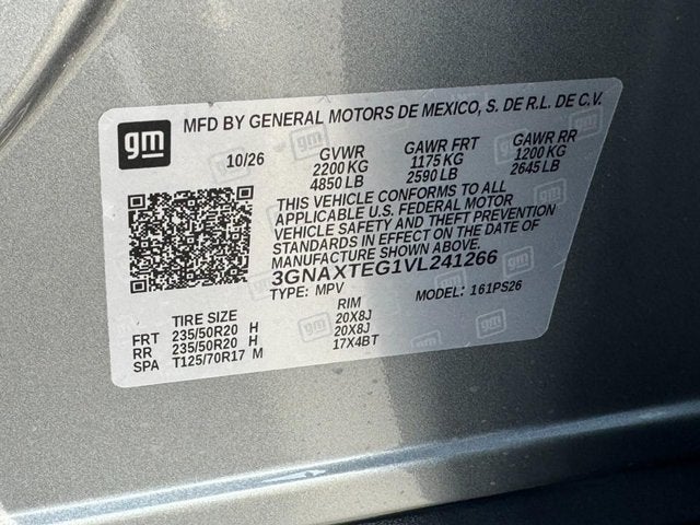 2027 Chevrolet Equinox RS