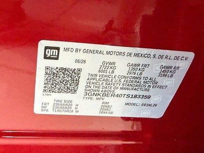 2026 Chevrolet Blazer RS